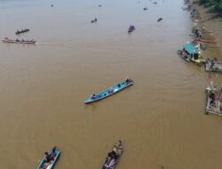 Semarakkan HUT RI, Desa Semuntai Gelar Lomba Mancing Mania