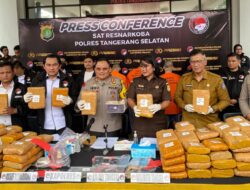 Pabrik Kue Ganja Digerebek Polres Tangsel, Tiga Orang Diamakan