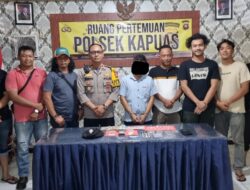 Polsek Kapuas Sanggau Ringkus Pengedar Sabu