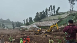 Tim DVI Identifikasi 41 Kantong Jenazah Korban Longsor Cisarua Bandung Barat