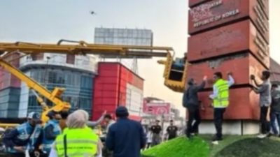 Pascademo Bandung, Pemkot Bersihkan Vandalisme di Sejumlah Titik