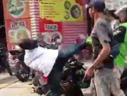TKP Kasus Debt Collector Tendang Ojol di Bekasi Dicek Polisi