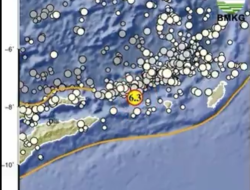 Gempa Magnitudo 6,0 Guncang Pulau Doi, Halmahera, Maluku Utara