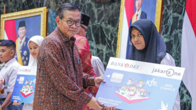 Bank DKI Salurkan KJP Plus Tahap I 2025 ke 43.502 Siswa Baru
