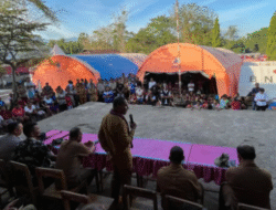 Wagub NTT Tanggapi Langsung Keluhan Pengungsi Erupsi Gunung Lewotobi