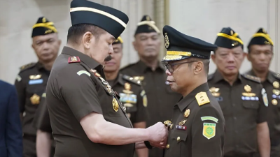 Pelantikan Pejabat Baru di Kejaksaan Agung, Jaksa Agung ST Burhanuddin Tekankan Integritas dan Kolaborasi