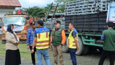 Jembatan Bailey Tiba di Nagan Raya, Target Sepekan Akses Beutong Ateuh Pulih