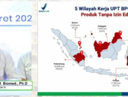 BPOM Tarik 56.027 Produk Pangan Ilegal dan Rusak Jelang Ramadhan 2026