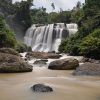 Akses Terputus dan Fasilitas Hancur, Wisata Curug Malela Bandung Barat Tutup Total Akibat Longsor