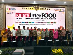 Digelar Awal November, KRISTA InterFOOD 2026 Hadir Ribuan Teknologi, Inovasi dan Investasi Terkait Kuliner